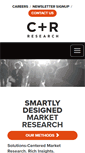 Mobile Screenshot of crresearch.com